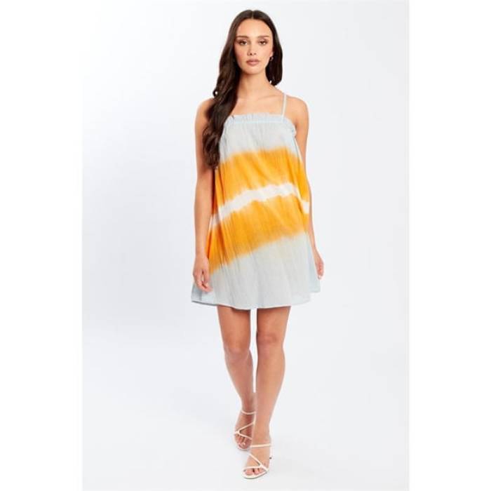 Wednesday Girls 【 Mini Dress Women Yellow 】 お召しもの レディース yellow 黄味がかった・黄み