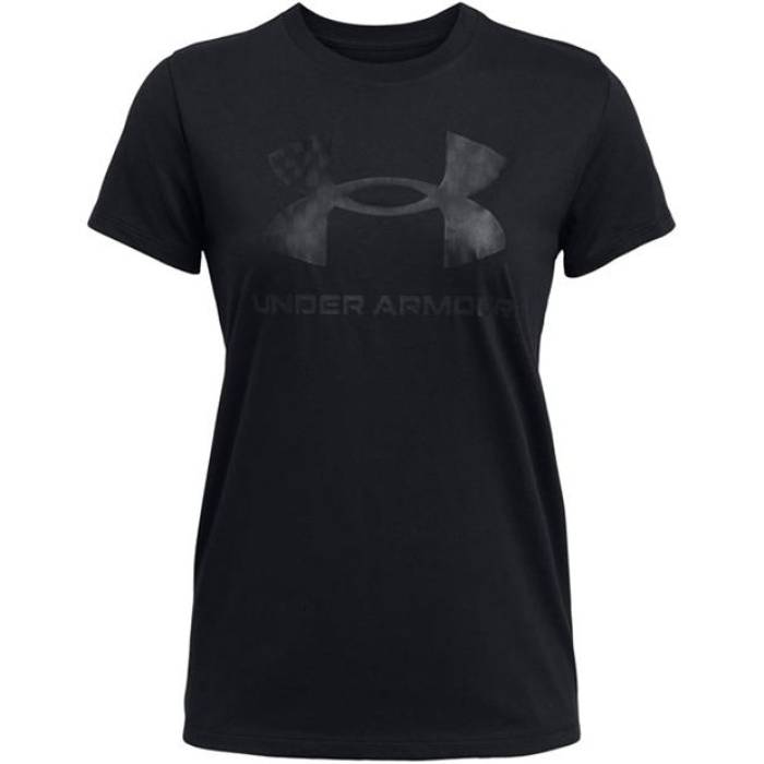 アンダーアーマー Under Armour 【 Sportstyle Graphic Short Sleeve Womens Women Blk/Blk 】 グラフィック Sleeve スリーブ レディース レディース