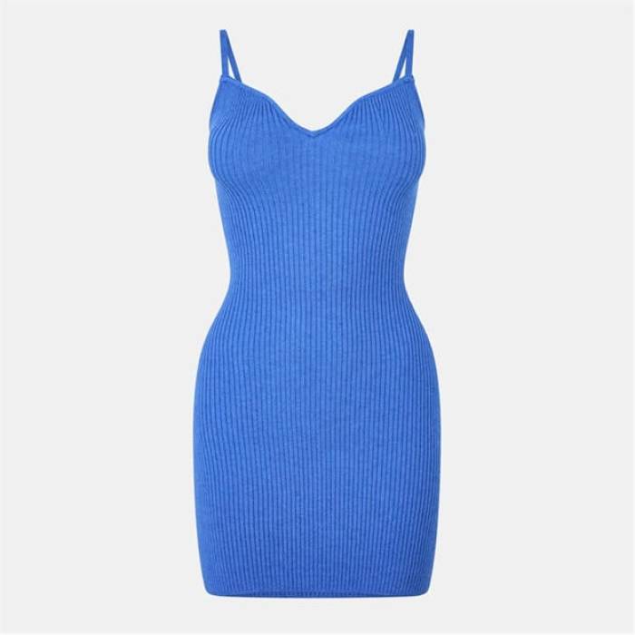 ジャック ウィルス Jack Wills 【 Knit Mini Dress Women Marine 】 ニット ドレス レディース