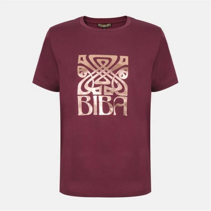 Biba 【 Logo T-Shirt Women Fig Logo 】 ロゴ Tシャツ レディース ロゴ