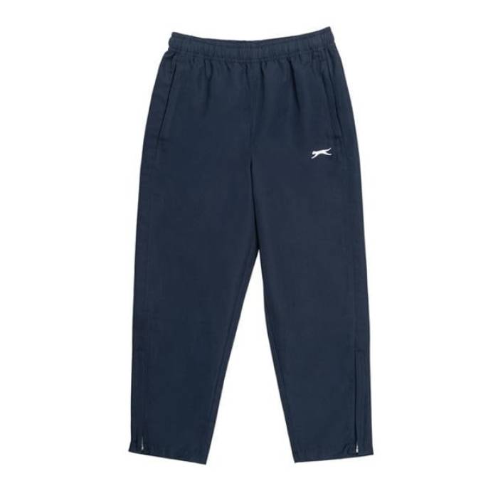 Slazenger 【 Junior Boys Active Woven Track Pants Kids Navy 】 Woven ウーブン トラック ジュニア キッズ 紺色 ネイビー｜スニケス