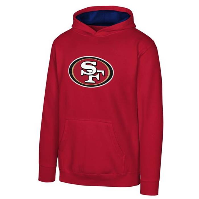 Nfl 【 Licensed Performance Hoodie Kids San Frn 49Ers 】 演奏 フーディー パーカー お坊っちゃん キッズ フォーティーナイナーズ