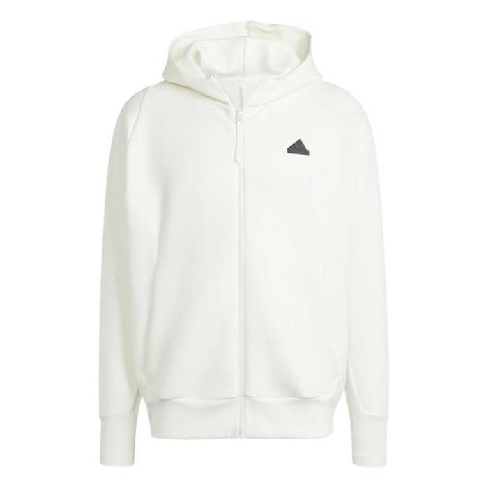 アディダス Adidas 【 Z.n.e. Full-Zip Hoodie Men Owhite 】 フルジップ フーディー パーカー メンズ|スニケス
