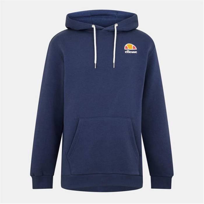 エレッセ Ellesse 【 Logo Hoodie Men Navy 】 ロゴ フーディー パーカー メンズ 紺色 ネイビー