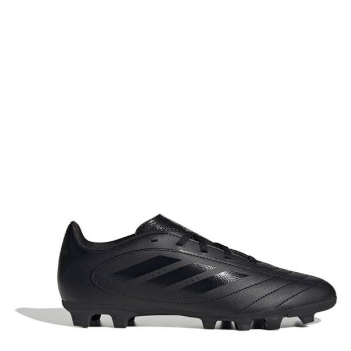 アディダス Adidas 【 Goletto Viii Juniors Firm Ground Football Boots Kids Black/Black 】 フットボール ブーツ ジュニア キッズ 黒色 ブラック｜スニケス