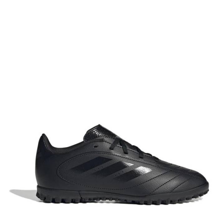 アディダス Adidas 【 Goletto Viii Juniors Astro Turf Football Boots Kids Black/Black 】 ターフ フットボール ブーツ ジュニア キッズ 黒色 ブラック