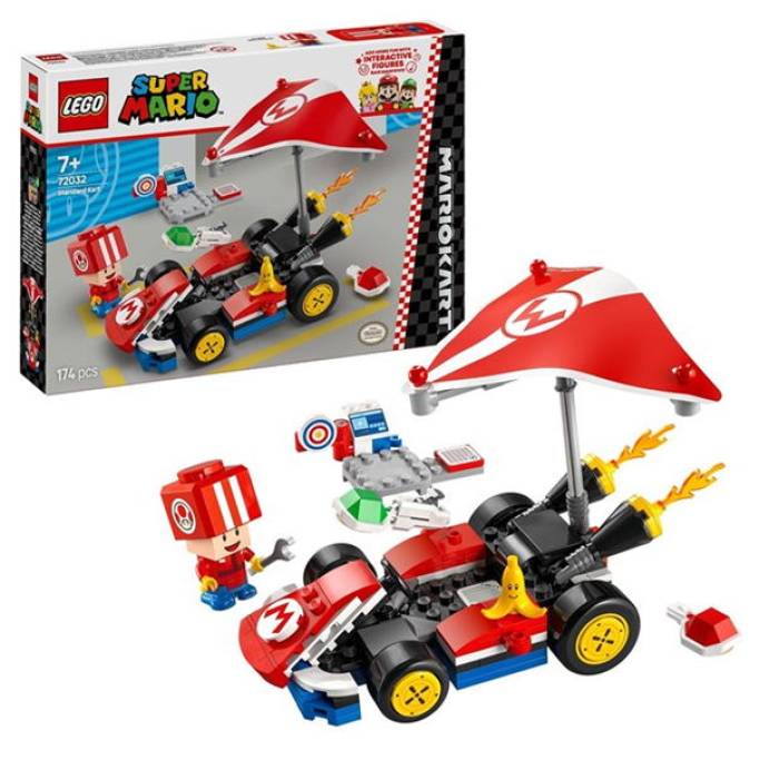 レゴ Lego 【 Super Mario: Mario Kart ? Standard Kart 72032 Unisex Super Mario 】 standard 標準尺度 ユニ一発やる