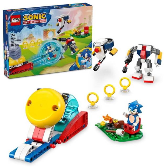 レゴ Lego 【 Sonic The Hedgehog: Sonic’s Campfire Clash 77001 Unisex Sonic 】 ユニ一発やる