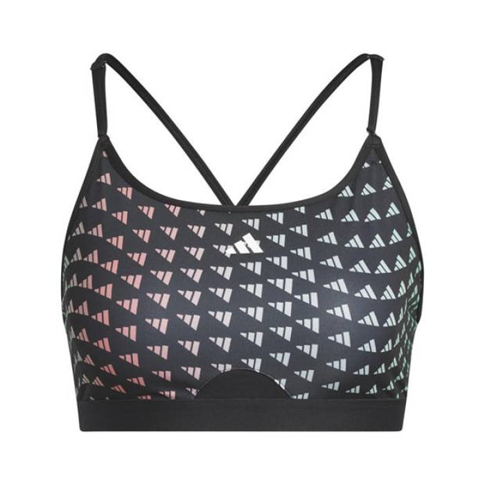 アディダス Adidas 【 Aeroreact Light-Support Training Bra Womens Women Black 】 トレーニング レディース レディース 黒色 ブラック