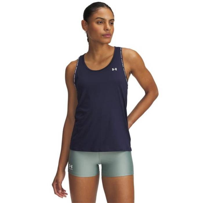 アンダーアーマー Under Armour 【 Armour Knockout Tank Top Women's Women Midnight Navy 】 タンクトップ レディース レディース 紺色 ネイビー