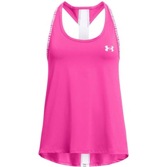 アンダーアーマー Under Armour 【 Knockout Tank Top Juniors Kids Pink 】 貯蔵タンクいの一番 お坊っちゃん キッズ pink サクラ色