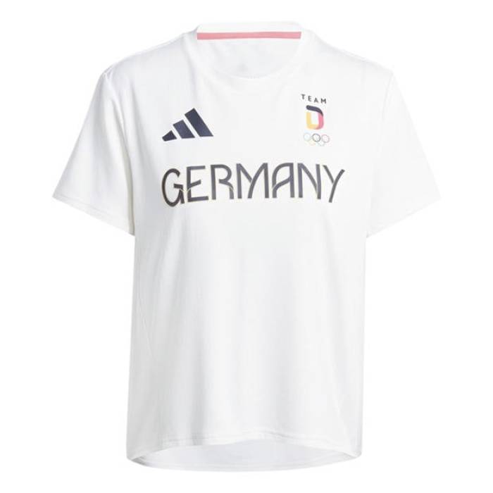アディダス Adidas 【 Team Germany Heat.rdy Tee Women Non-Dyed 】 Team チーム Tシャツ レディース｜スニケス