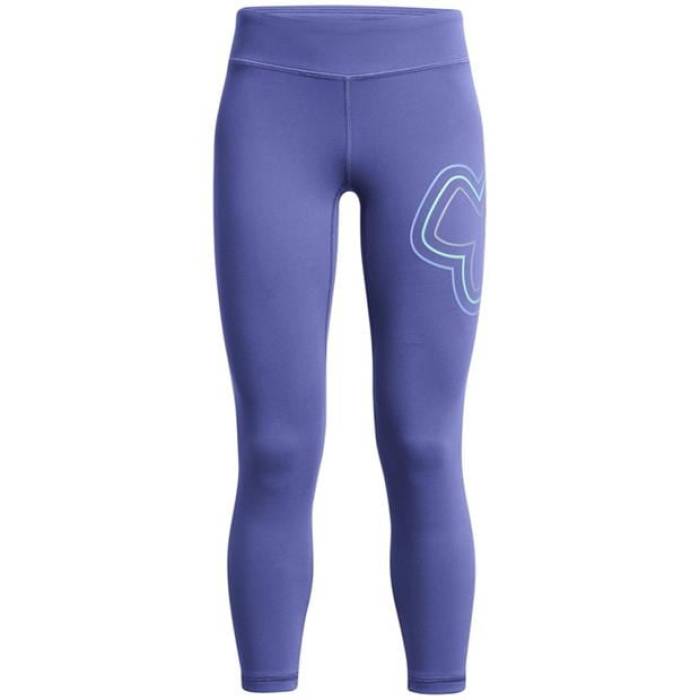 アンダーアーマー Under Armour 【 Motion Branded Ankle Leggings Girls Kids Strlght/Clste 】 レギンス・タイツ ジュニア キッズ|スニケス