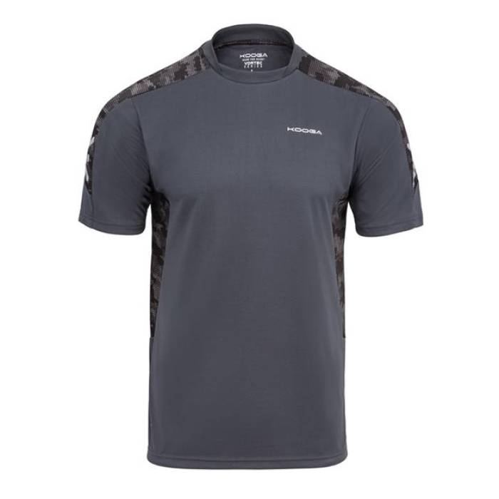 Kooga 【 Training T-Shirt Mens Men Charcoal 】 トレーニング Tシャツ メンズ メンズ チャコール
