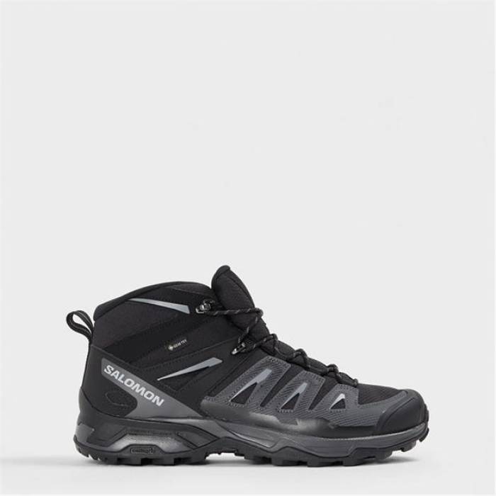 サロモン Salomon 【 X Ultra Prime 2 Gtx Hiking Boots Mens Men Black/Ashphalt 】 ultra ウルトラ ブーツ メンズ メンズ 黒色 ブラック