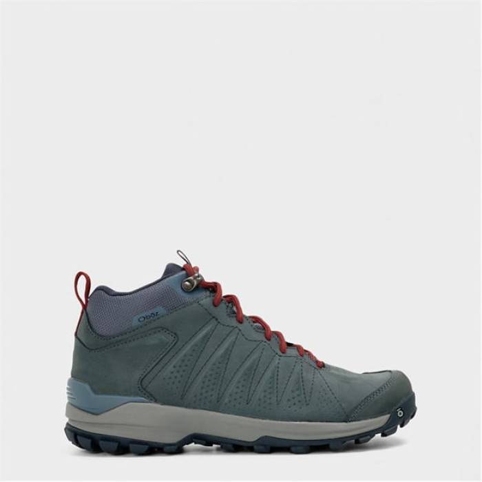 オボズ Oboz 【 Sypes Leather Waterproof Hiking Boot Women Slate 】 レザー ブーツ レディース|スニケス