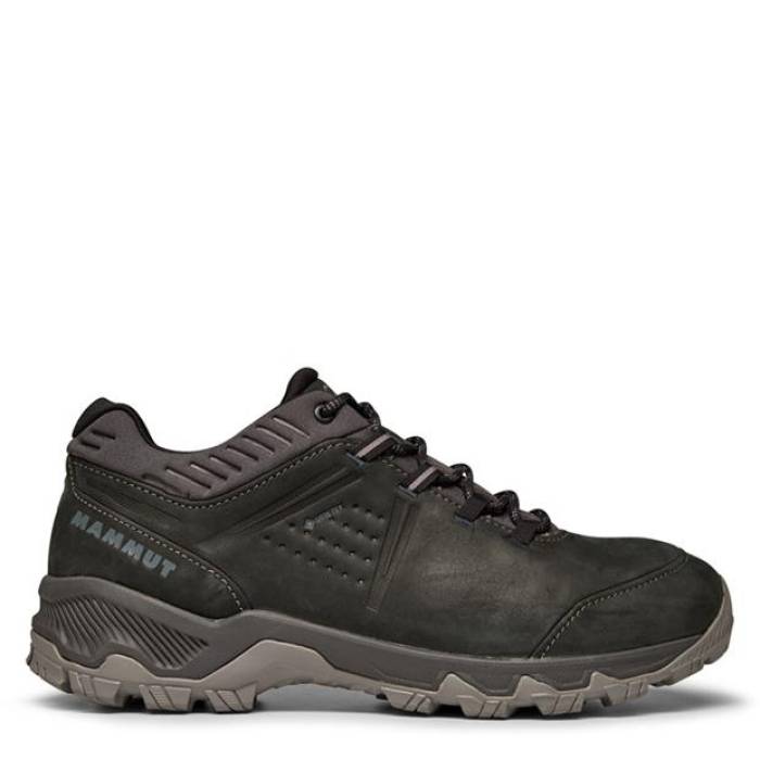 マムート Mammut 【 Mercury Low Waterproof Hiking Shoes Men Black Titanium 】 シューズ 運動すること靴 メンズ 黒いこと 黒いこと