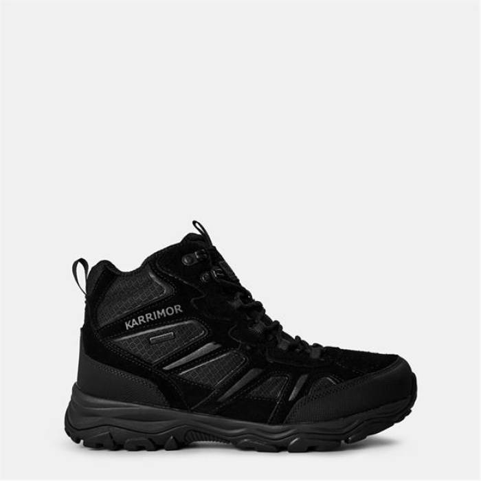 Karrimor 【 Mount Waterproof Walking Boots Womens Women Black/Black 】 ブーツ レディース レディース 黒いこと 黒いこと