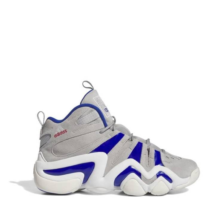 アディダス Adidas 【 Crazy Basketball Trainers Men Team Mid Grey 】 クレイジー 篭球 シューズ スニーカー メンズ Team 野球クラブ ミッド 薄墨色 薄墨色