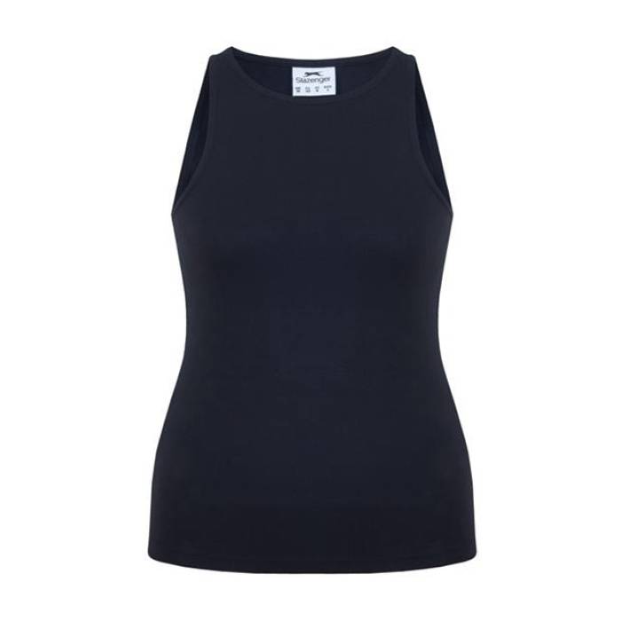 Slazenger 【 Essentials Cami Top Women Racer Black 】 レディース 黒色 ブラック
