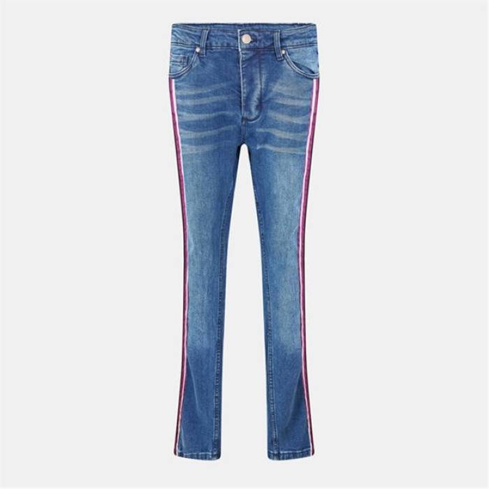 ブレイブソウル Brave Soul 【 Fit Jeans With Contrast Side Seam Tape Detail Men Light Blue Wash 】 ジーンズ メンズ 青色 ブルー｜スニケス 12,558円