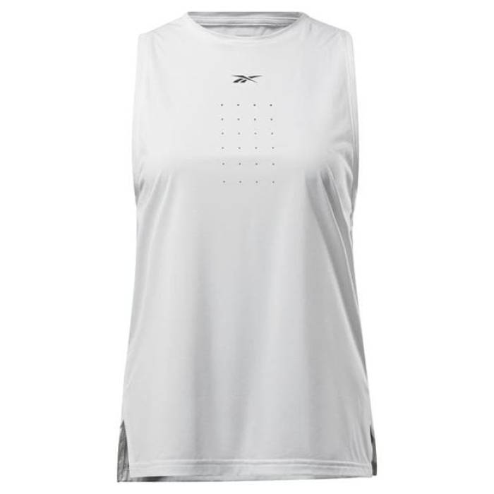 リーボック Reebok 【 By Fitness Perforated Tank Top Female Women True Grey 】 フィットネス タンクトップ レディース 灰色 グレー