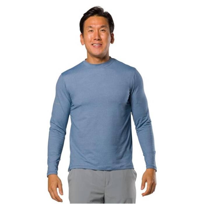 ネイサン Nathan 【 Dash Long-Sleeve Performance Running Top Men Sailor Blue 】 パフォーマンス メンズ 青色 ブルー