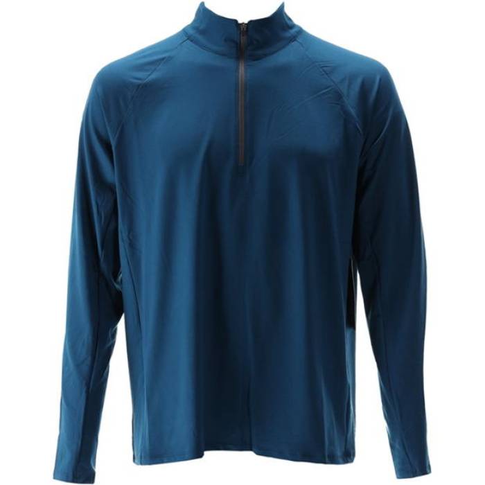 ネイサン Nathan 【 Tempo 4 Zipped Long-Sleeve Performance Top Men Sailor Blue 】 パフォーマンス メンズ 青色 ブルー