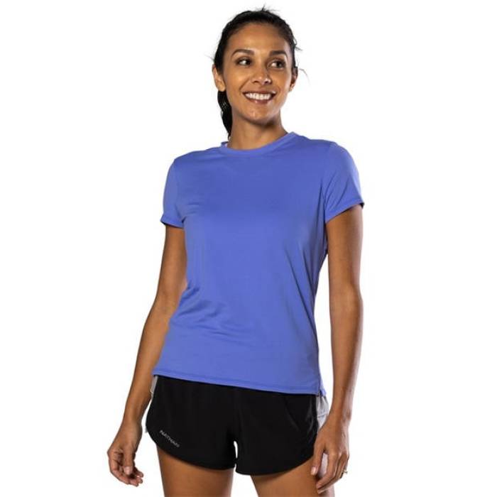 ネイサン Nathan 【 Dash Short-Sleeve Performance Top Women Baja Purple 】 パフォーマンス レディース Purple 紫・パープル｜スニケス