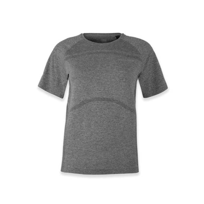 Karrimor 【 Xlite Ladies Seamless Running T-Shirt Women Grey Marl 】 Tシャツ レディース 灰色 グレー