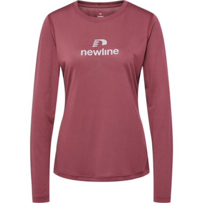 Newline 【 Long-Sleeve Performance Running Top Women Red 】 パフォーマンス レディース Red 赤・レッド
