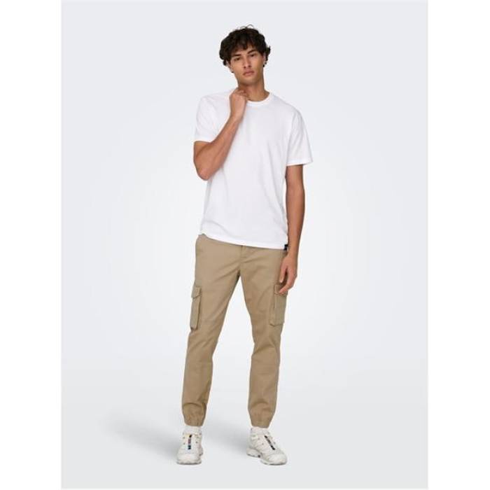 Only And Sons 【 Carter Cargo Trousers Men Chinchilla 】 積貨委託貨物 メンズ メンズファッション-ズボン・パンツ