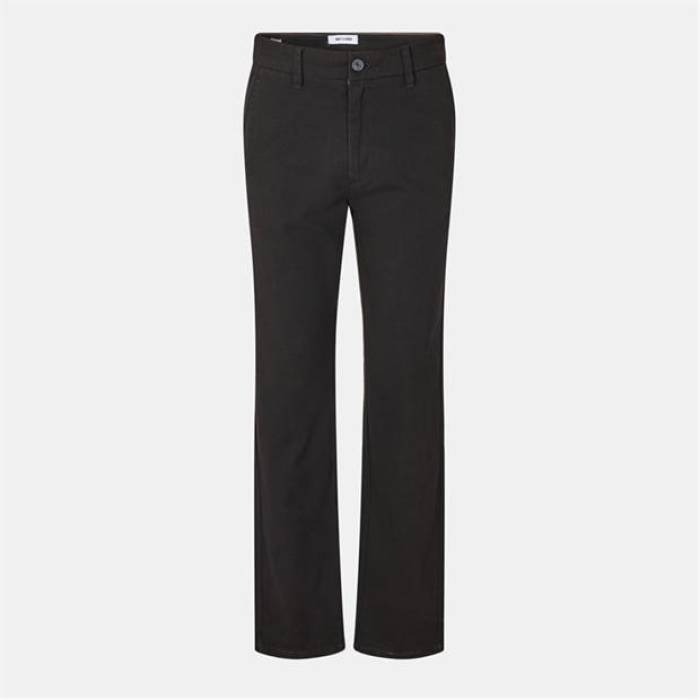 オンリー Only 【 Straight Leg Trousers Men Black 】 メンズ 黒いこと 黒いこと