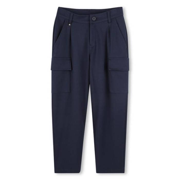 主任者 Boss 【 Kids Cargo Trousers Kids Navy 849 】 積貨委託貨物 お坊っちゃん キッズ 紺色 米国海軍