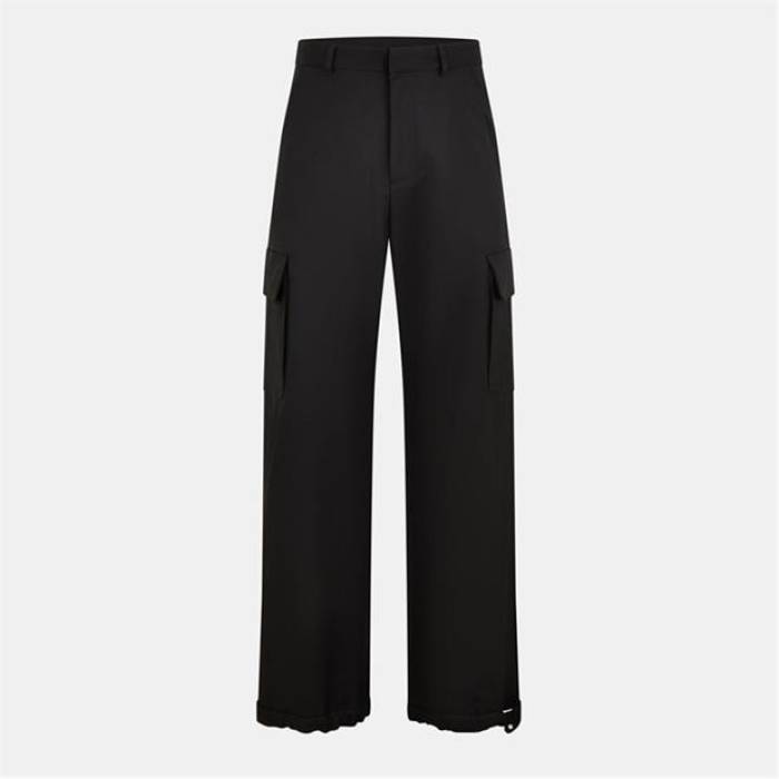 Off White 【 Men's Cargo Trousers Men Black 】 メンズ カーゴ メンズ 黒色 ブラック｜スニケス