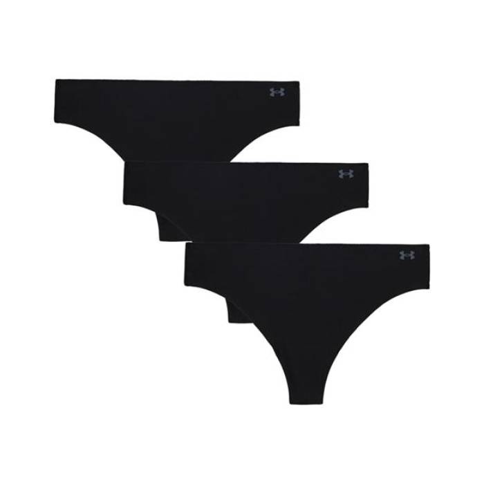 アンダーアーマー Under Armour 【 Womens No Show Thong Women Black 】 レディース レディース 黒色 ブラック
