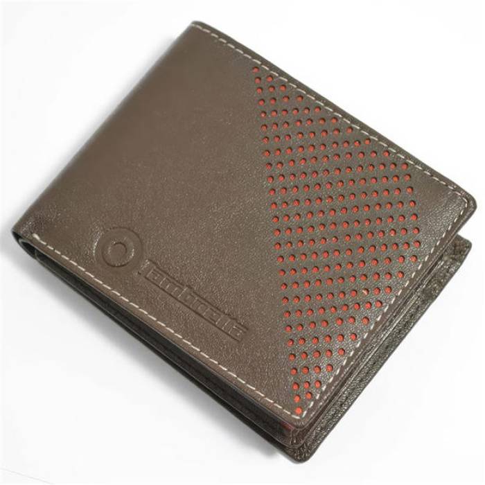 ランブレッタ Lambretta 【 Leather Wallet Unisex Dark Brown 】 レザー Wallet ウォレット・財布 ユニセックス 茶色 ブラウン