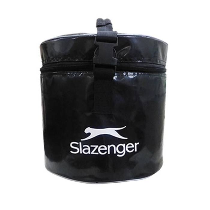 Slazenger 【 Ball Bucket Bag Unisex Black 】 バッグ ユニセックス 黒色 ブラック｜スニケス