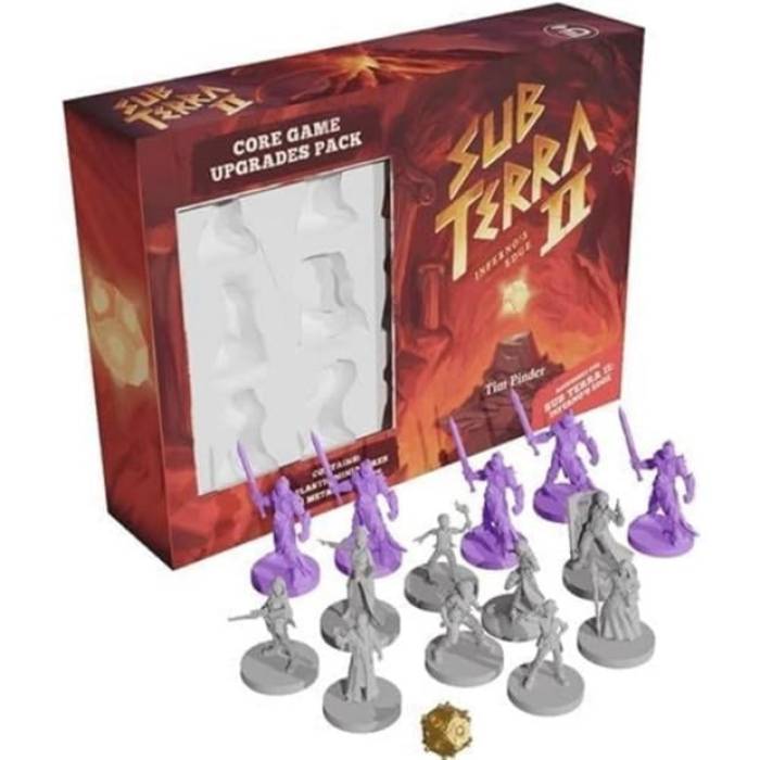 Character 【 The Box  Sub Terra Ii: Upgrade Pack  Miniatures Board Game Unisex Multi 】 ボックス席 Game 力くらべ ユニ一発やる