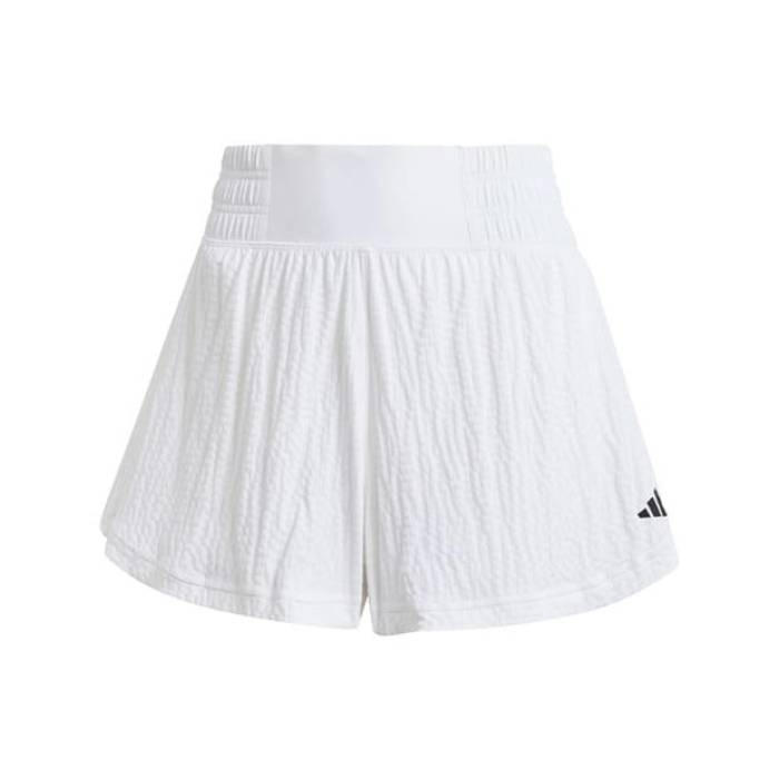 アディダス Adidas 【 Tennis Pro Seersucker Shorts Womens Women White 】 テニス プロ ショーツ レディース レディース 白色 ホワイト｜スニケス
