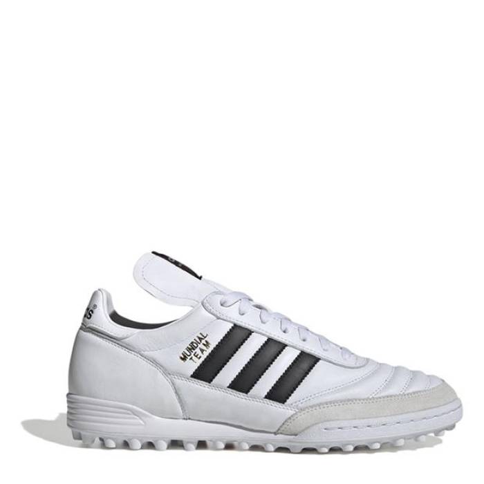 アディダス Adidas 【 Mundial Team Astro Turf Football Boots Men White/Black 】 Team 野球クラブ 芝生 蹴球 ブーツ メンズ 白いこと 白いこと 黒いこと 黒いこと