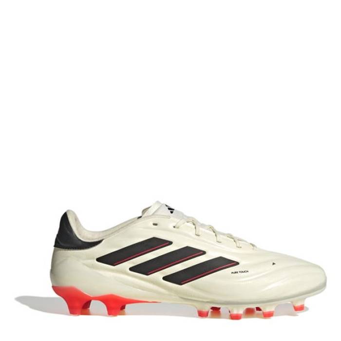 アディダス Adidas 【 Copa Pure 2 Elite Artificial Ground Football Boots Men Ivory 】 純一無雑 エリート 蹴球 ブーツ メンズ 象牙色