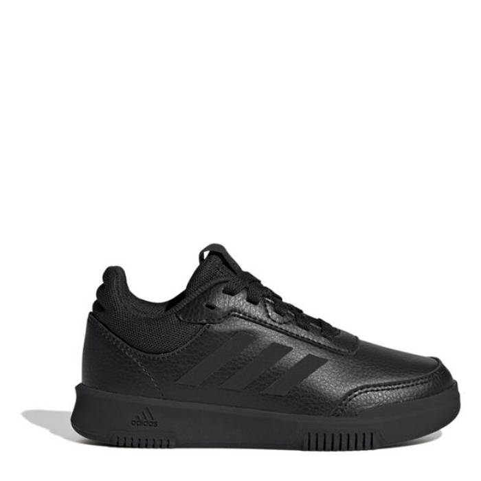 アディダス Adidas 【 Tensaur 3 Junior Trainers Kids Triple Black 】 シューズ スニーカー ジュニア キッズ 黒色 ブラック｜スニケス 18,130円