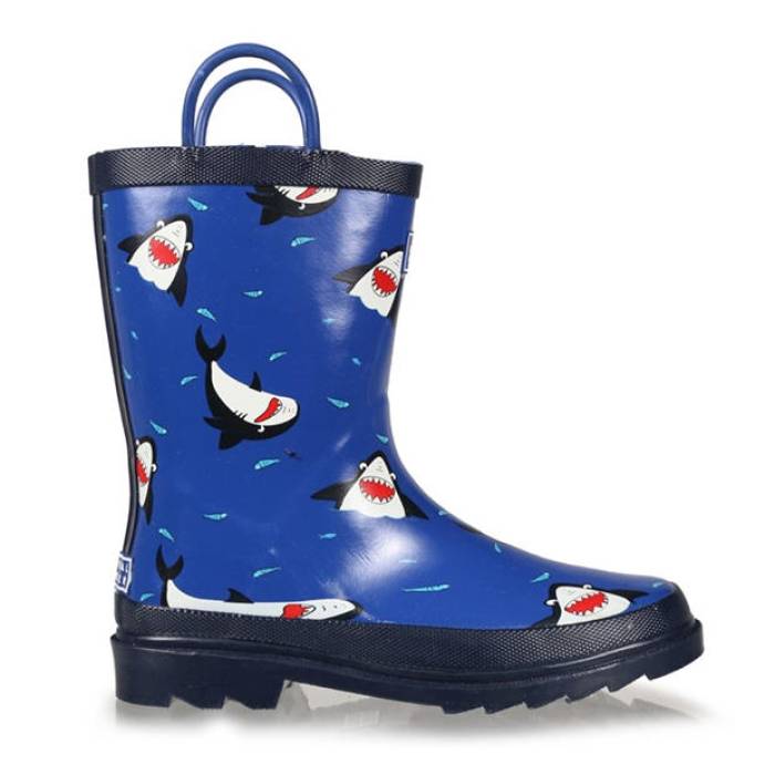 Regatta 【 Kids' Wellington Boot Kids Shark/Nautic 】 ブーツ ジュニア キッズ シャーク｜スニケス