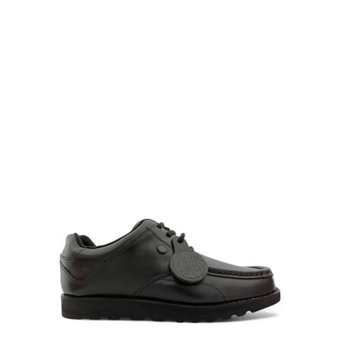 プリティーグリーン Pretty Green 【 Harrow Lace Jn Kids Black 】 お坊っちゃん キッズ 黒いこと 黒いこと
