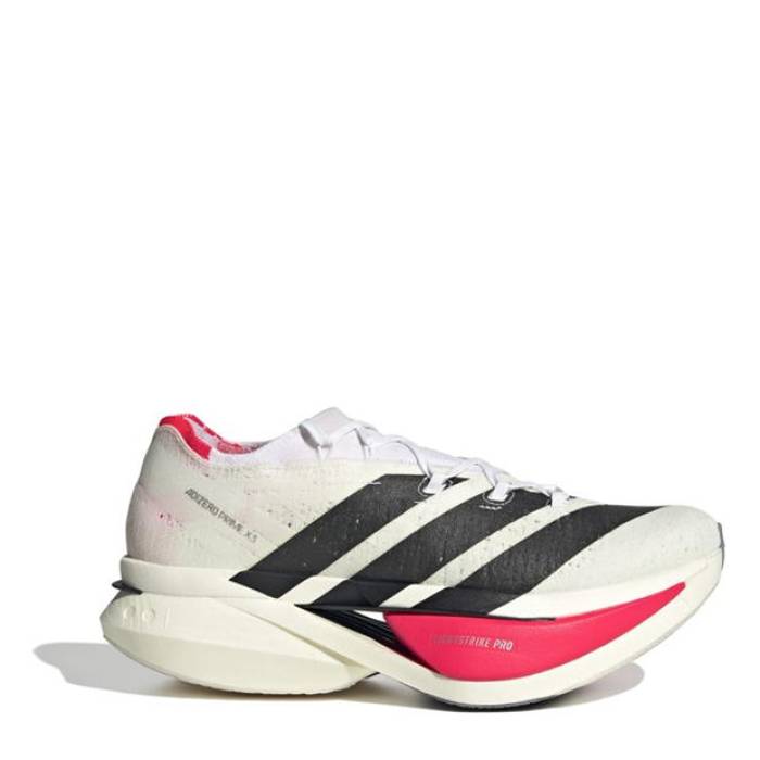 アディダス Adidas 【 Adizero Prime X3 Strung Running Shoes Mens Men White/Black 】 アディゼロ シューズ 運動すること靴 メンズ メンズ 白いこと 白いこと 黒いこと 黒いこと