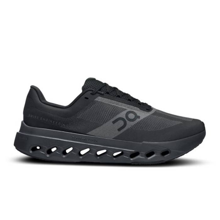 オン On 【 Cloudsurfer Next Running Shoes Mens Men Black 】 シューズ 運動すること靴 メンズ メンズ 黒いこと 黒いこと