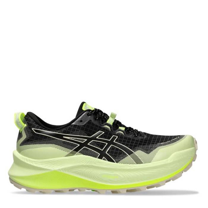 アシックス Asics 【 Trabuco Max Off-Road Trail Running Shoes Women Black/Oatmeal 】 マックス シューズ 運動すること靴 レディース 黒いこと 黒いこと