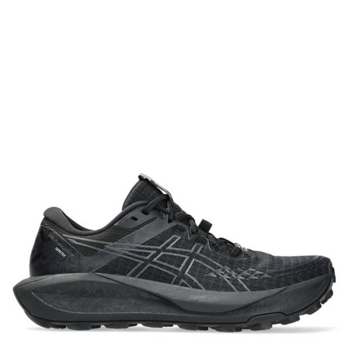 アシックス Asics 【 Gel-Trabuco 13 Gtx Womens Trail Running Shoes Women Blk/Grpht Gry 】 13 サーティーン レディース シューズ 運動靴 レディース