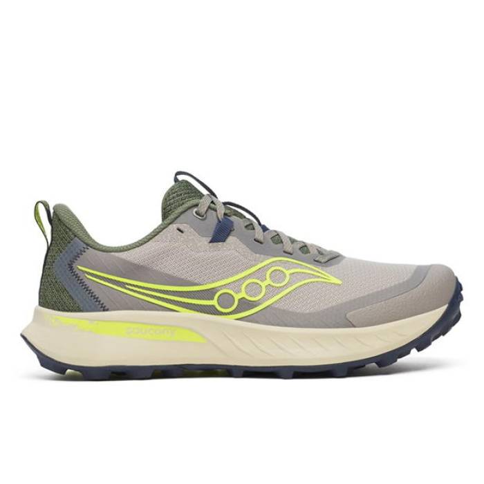 サッカニー Saucony 【 Peregrine 15 Trail Running Shoes Men Blue 】 シューズ 運動すること靴 メンズ 青碧 青碧